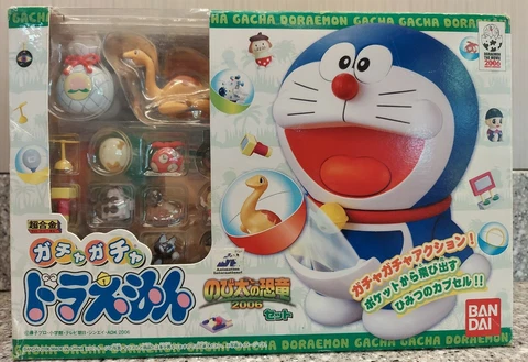 Doraemon Movie Mini Figure Set Nobita Dinosaur Gacha Action Chogokin 2006 Bandai Cover