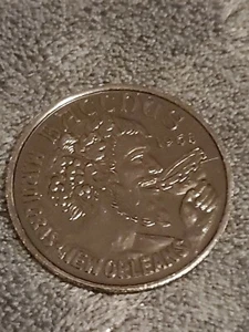 2013 Krewe Of Bacchus Black Doubloon Riding Lieutenant - Picture 1 of 2