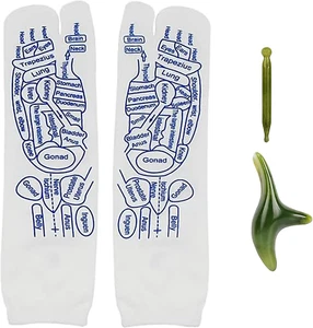 Fussreflexzonenmassage socken, fußreflexzonen socken, massage socken, akupressur - Bild 1 von 6