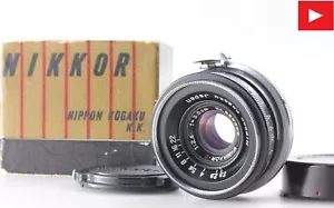 【"EP Mark" Near MINT+++ in BOX】 Nikon W Nikkor C 3.5cm 35mm f/2.5 S from JAPAN - Picture 1 of 12