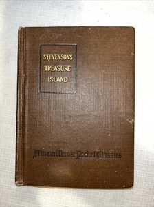 TREASURE ISLAND Macmillan’s Pocket Classic 1916 Robert Louis Stevenson - Imagen 1 de 5