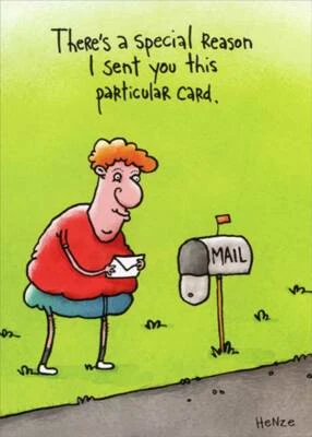 Tarjeta de cumpleaños Oatmeal Studios te envió esta tarjeta en particular Foto 1 de 2