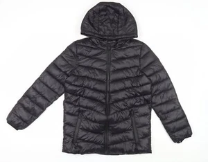 Marks and Spencer Boys Black Puffer Jacket 13-14 Years - Picture 1 of 12