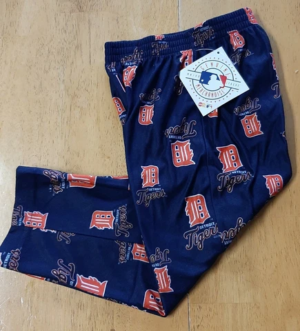 NWT GENUINE MERCHANDISE MLB DETROIT TIGERS SLEEP PANTS TODDLER BOY 3T Cover