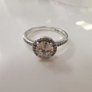 Klassischer Eleganz Ring S925 Silber UK PANDORA - Bild 1 von 4