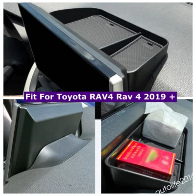 Caja de almacenamiento de tablero central accesorios para Toyota Rav4 Rav 4 XA50 2019-2024 Foto 1 de 4