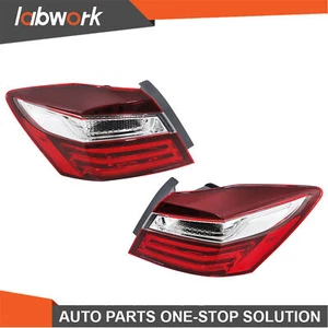 Labwork Tail Lights Assembly For 2016-2017 Honda Accord Sedan Passenger+Driver - Picture 1 of 12