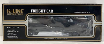 K-Line Train K632-1252 C&O O Scale Single Dome Diecast Tank Car NIB - Image 1 of 4
