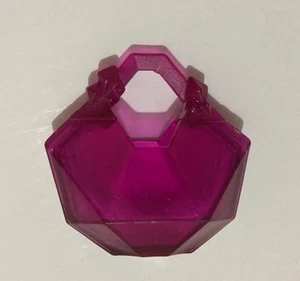 Monster High Dolls Abbey Bominable I Heart Fashion Bag Replacement Purple Love - Picture 1 of 2