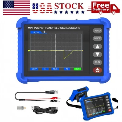 HOLDPEAK Handheld Digital Oscilloscope-USB 2.5MS/s 250KHz Portable Mini Oscilloscope US