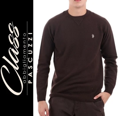 U.S. Polo Assn. -  Maglia girocollo misto lana mod. 173008-HARV (469) overdyed - Imagen 1 de 4