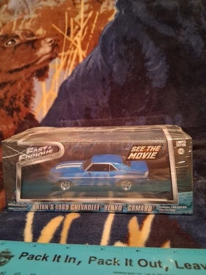 1 Awesome still sealed "FAST & FURIOUS" BRIAN'S 1969 CHEVY YENKO CAMARO 1/43 - Image 1 of 4