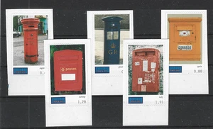 Leipzig Post Mailboxes 5 Values - Picture 1 of 1