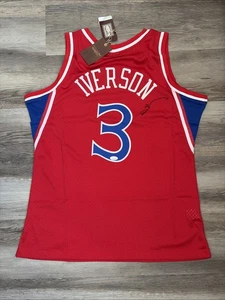 Allen Iverson Signed Autographed 76ers Jersey (Consignment) - Picture 1 of 4