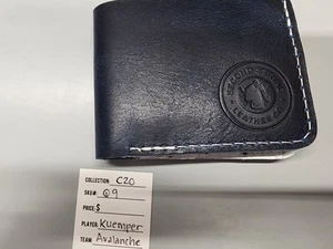 Colorado Avalanche Hockey Gear Wallet Blue White Burgundy Interior HFC Kuemper - Picture 1 of 2