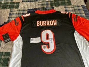 Joe Burrow Nike NFL Autogramm Trikot Empire Authentics COA - Bild 1 von 7