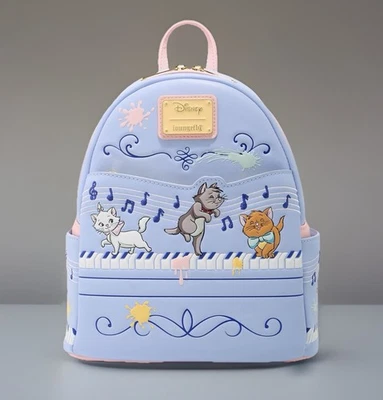 NWT Loungefly Disney The Aristocats Kittens Piano Mini Backpack! - Image 1 of 4