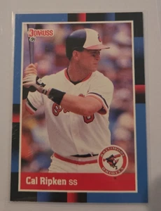 1988 Donruss - Cal Ripken #171 Last Line Begins with Texas - Picture 1 of 2