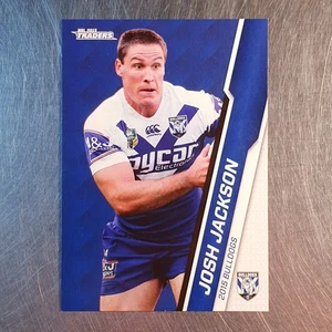 2015 NRL Traders Base Card #13 Josh Jackson Canterbury-Bankstown Bulldogs - Picture 1 of 2