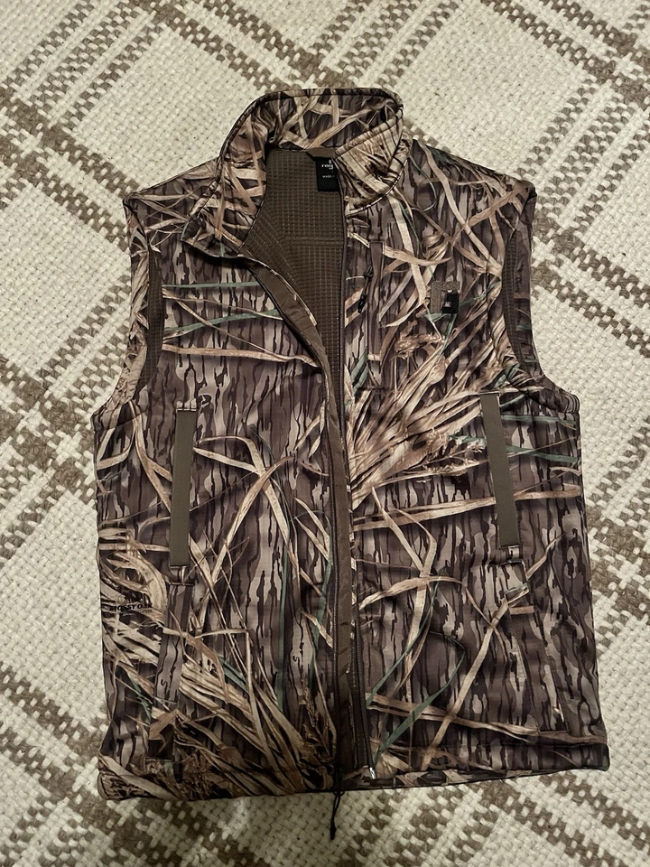 Roger Sporting Goods Toughman Mossy Oak Original Shadow Grass Vest Size Medium - Image 1 of 3