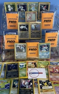 Lotto POKEMON VINTAGE PACK NEO GENESIS/DISCOVERY (Holo - Rare -1st WOTC -Lugia ) - Bild 1 von 5