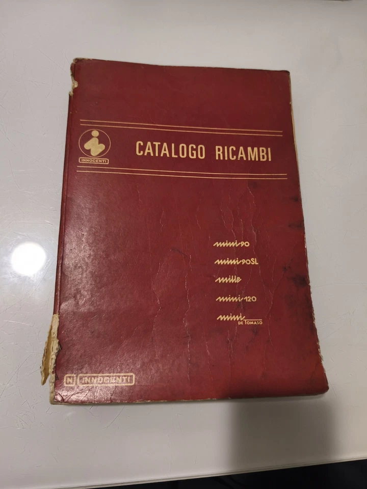 Catalogo Ricambi Innocenti Mini90,Mini90SL,Mille,Mini120 - Immagine 1 di 3