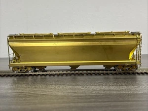 Overland Models HO Brass OMI-3090 ACF 3-Bay Centerflow Cvd Hopper Unpainted NOS! - Picture 1 of 12