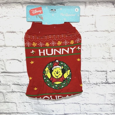 Disney Pet Apparel Hunny Holidays Large Dog Winnie The Pooh  - Image 1 of 4