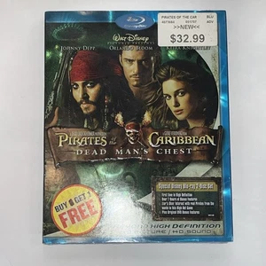 Pirates Of The Caribbean Dead Man’s Chest Blu Ray Disney 2 Disc Set Sealed New - Picture 1 of 3