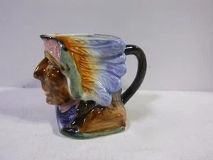 Cerámica Toby Indian Chief Crema, Hecha en Japón Ocupado - Taza Taza - Imagen 1 de 3