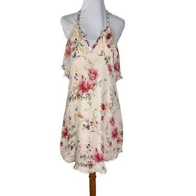 Haute Hippie Narrow Escape Silk Floral Dress 2 - Image 1 of 4