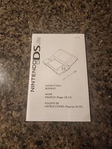 Nintendo DS light Instruction booklet - Bild 1 von 2