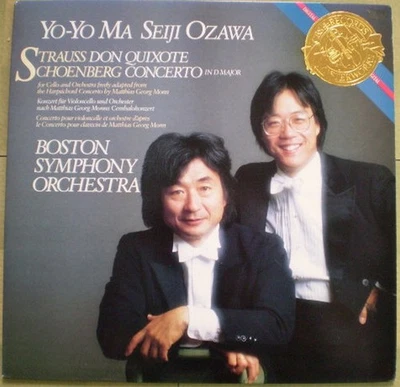 Yo-Yo Ma - Seiji Ozawa - Boston Symphony Orchestra / Richard Strauss / Arnold Sc - Image 1 of 4