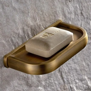 Antique Brass Wall Mounted Soap Dish/Soap Dish Holder Bathroom Accessories  - Picture 1 of 7