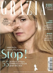 Grazia N º 516 08/11/2019 Stop a Las Violencia Hechas Femmes / Julie Gayet - Bild 1 von 1
