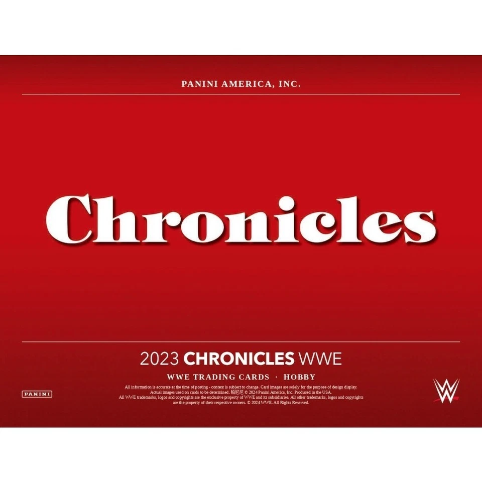 2023 WWE Panini Chronicles Base Card 1-100 Choose a Card Pick a Card Wrestling - Image 1 of 1