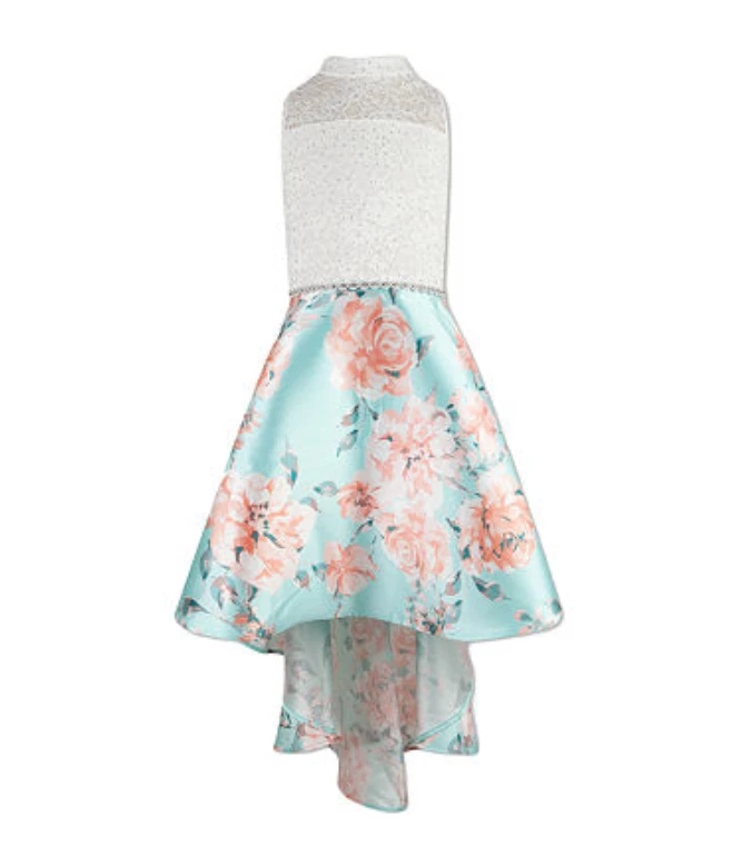 Vestido Speechless Big Girls ajuste sin mangas + acampanado marfil como nuevo talla 16 Foto 1 de 1