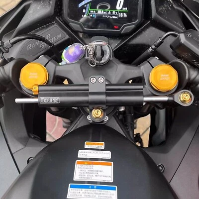 Kit de montaje de soporte estabilizador amortiguador de dirección Ninja ZX6R para Kawasaki ZX-6R 2025 Foto 1 de 4