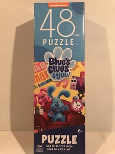 Blue's Clues & You nickelodeon 48 Piece 10.3" × 9.1" Age 6+ Jigsaw Puzzle - Picture 1 of 2