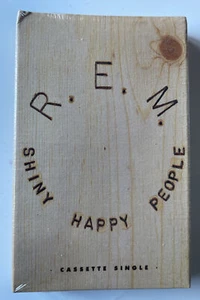 REM Shiny Happy People 1991 Cassette Single Warner Bros BRAND NEW FACTORY SEALED - Picture 1 of 3