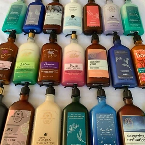 Bath & Body Works Aromatherapy Essential Oils Shea Butter Scented Lotion 6.5 oz - Picture 1 of 54