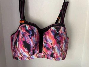NWT Panache Ultimate Sports Bra 5021A Underwired High Impact 40GG Galaxy Print - Picture 1 of 5