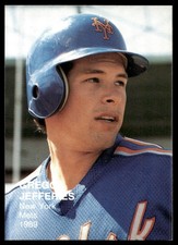 1989 Baseball's Finest Stars (unlicensed) Gregg Jefferies New York Mets #20