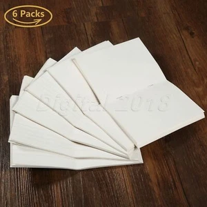 Juego de 6 juegos de recarga de papel en blanco de 100 gmm para bloc de notas pasaporte cuaderno diario memo diario - Imagen 1 de 12