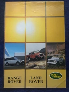 Land Rover 110 90 Range Rover Prospekt - Bild 1 von 3