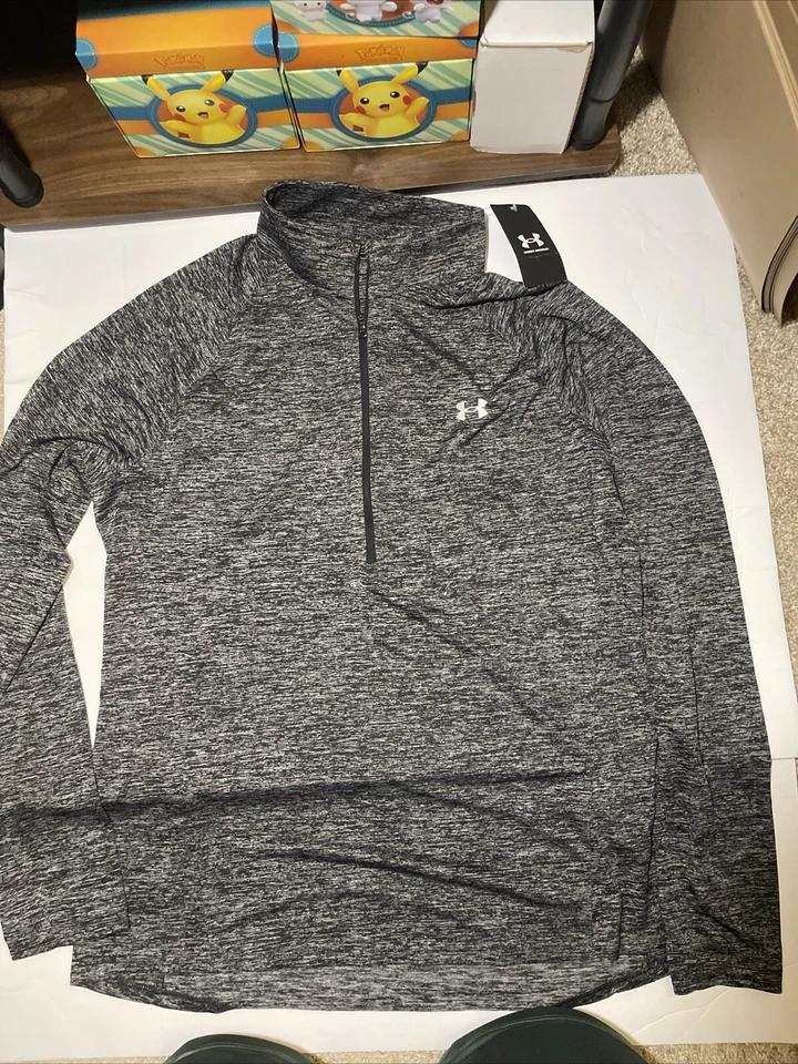 Under Armour Women's UA Tech Twist 1/2 Zip Long Sleeve Shirt Size Large
