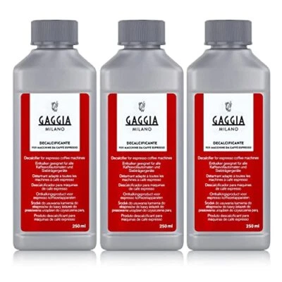 Gaggia Decalcifier Descaler Solution 250ml Assorted Sizes - Image 1 of 4