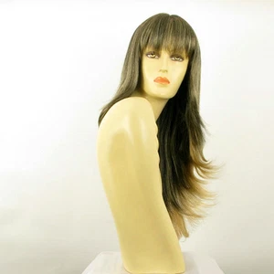 Perruque femme longue Brun méché doré : Kenta 1BT24B - Imagen 1 de 8