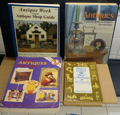 Lote de 4 libros antiguos antiguos coleccionables guías de precios tapa dura etc en muy buena condición Foto 1 de 4