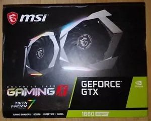MSI GeForce GTX 1660S (Super) Gaming X 6GB GDDR6 (14Gbps) boxed - Picture 1 of 5